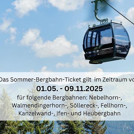 Bergfex Falkenberg 304 Mit Sommer-Bergbahnticket Oberstdorf Bagian luar foto